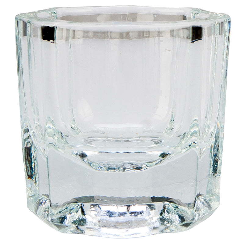 Transparente Glasschale