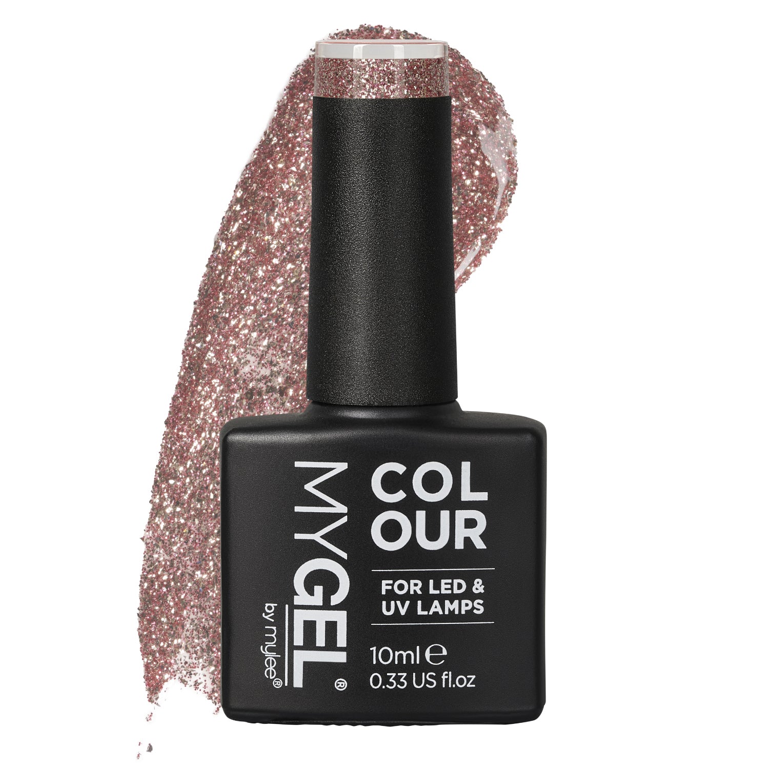 Gelish Mini Give Me Gold UV Nagellack – Goldener Metallic Gellack, 9ml, Langanhaltend